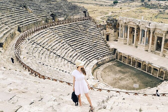 1 Day Ephesus And Pamukkale Tour From Izmir By A Local Expert - Pamukkale Thermal Terraces, Cleopatra’s Pool, and Hierapolis Ruins