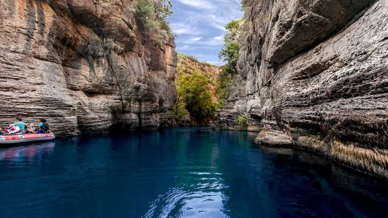 5 in 1 Super Combo: Rafting, Zipline, and Tazi Canyon Etc. - Convertible Bus Ride: Taurus Mountains Views Without the Stress