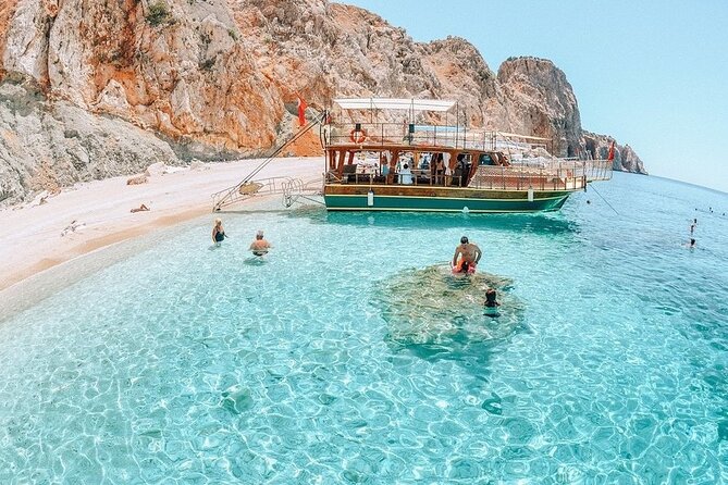 Adrasan Suluada Island boat tour - Suluada Island swimming breaks: the big attraction