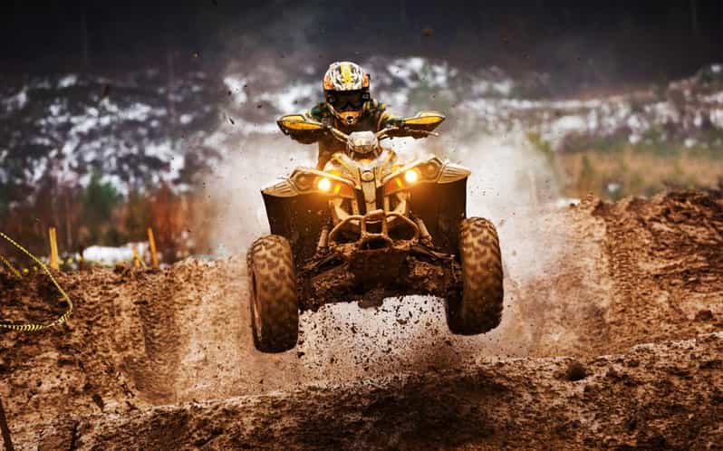 Alanya 4x4 Quad Safari - Pickup, equipment, and the short test drive