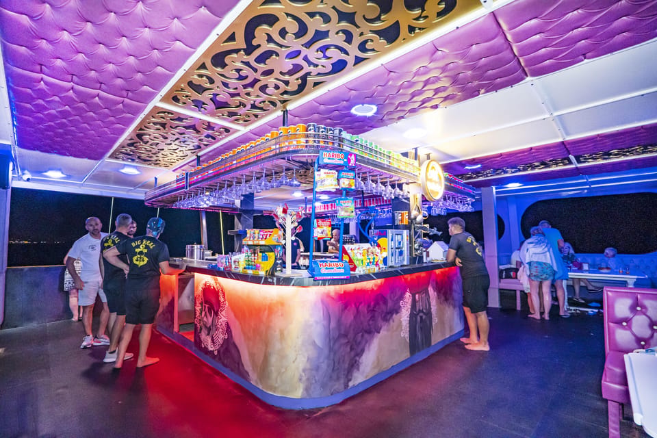 Alanya: All Inclusive Sunset Cruise on a Luxury Boat - Onboard entertainment: disco, dance shows, and the Foam Party