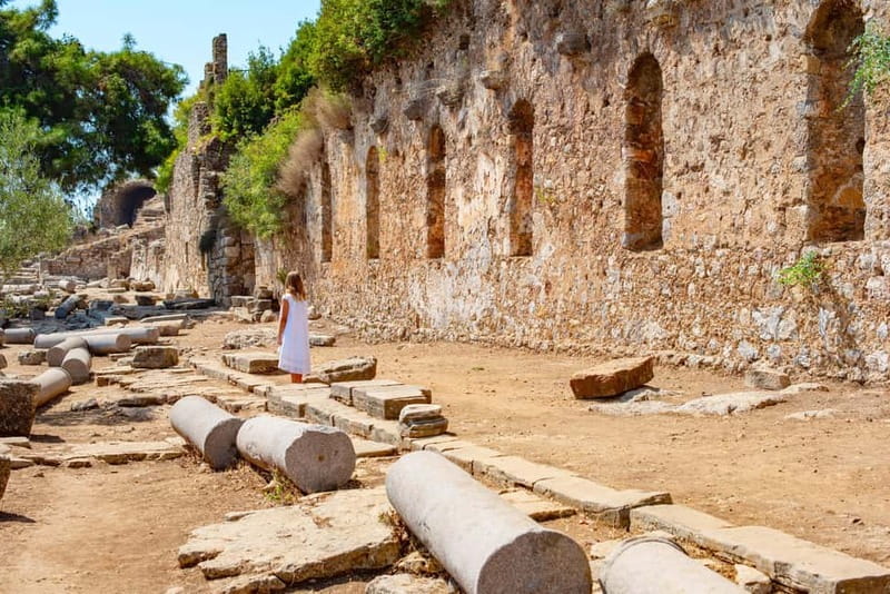 Alanya: Ancient & Coastal Ruins Tour – Syedra & Iotape - Aydapınar ancient ruins: a shorter stop with useful context