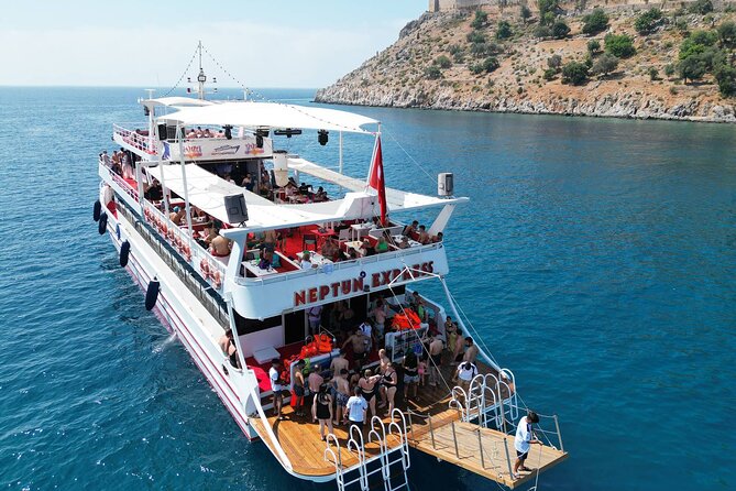 Alanya Boat Trip w/Unlimited Drinks & Lunch (Free Hotel Transfer) - Pirates, Lovers, and Phosphorus Caves: the cruise part you don’t skip