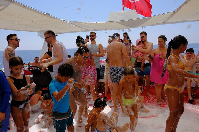 Alanya Boat Trip w/Unlimited Drinks & Lunch (Free Hotel Transfer) - Cleopatra Beach: the swim stop that usually hits the spot