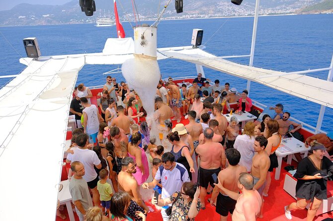 Alanya Boat Trip w/Unlimited Drinks & Lunch (Free Hotel Transfer) - Getting the most out of limited swim time