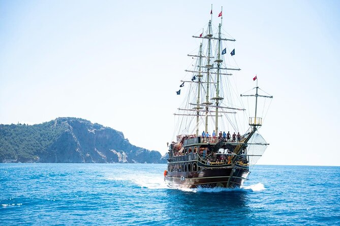 Alanya Boat Trip with Lunch and Hotel Pickup Pirate Adventure - Lunch on the Pirate Boat: Chicken, Pasta, Salad, and Soft Drinks