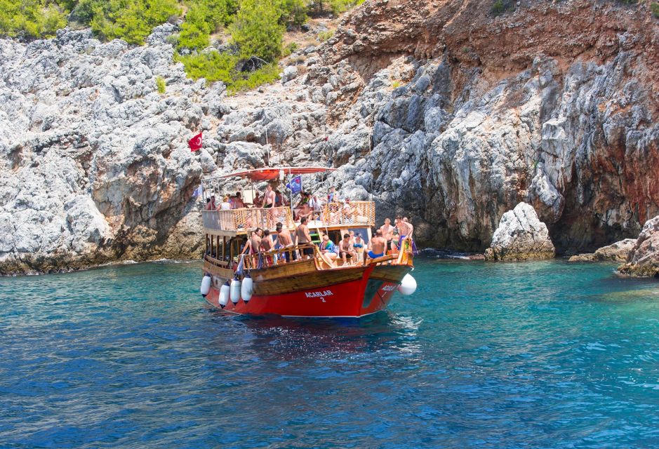 Alanya: Boat Trip with Lunch, Drinks, and Swim Stops - Swim Stops and Snorkel Time: How to Get More From the Water Breaks