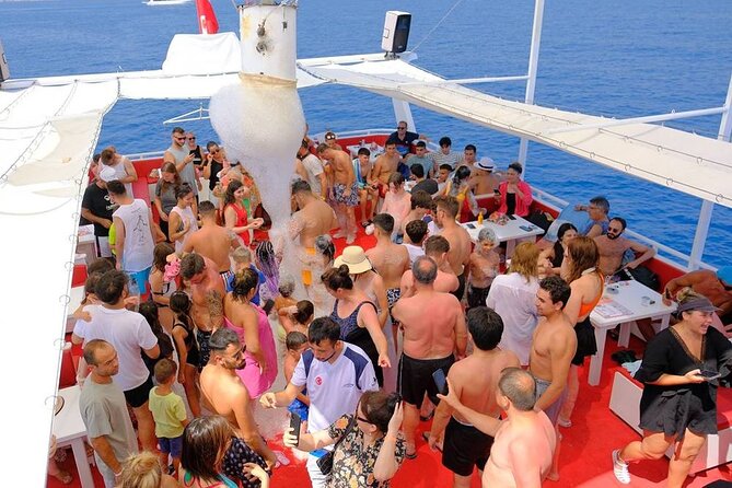 Alanya Boat Trip With Lunch, Unlimited Drinks & Hotel Pickup - Stop 4: Ulas Beach swim break plus lunch onboard
