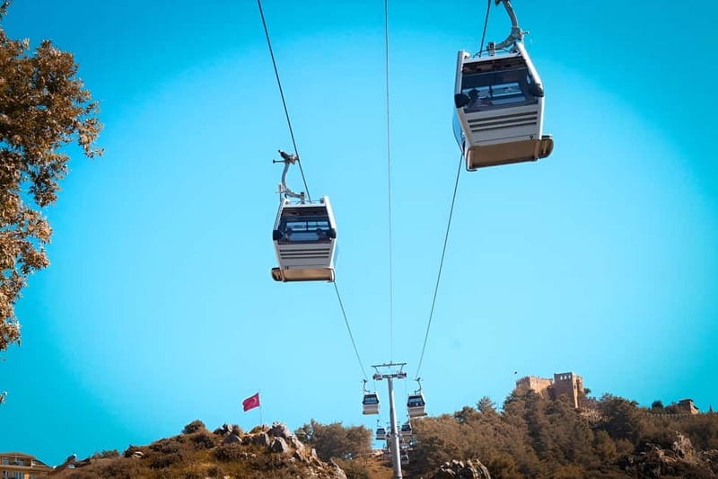 Alanya: Castle Sunset Tour, Damlatas Cave&Cable Car Options - Teleferik cable car: the ride you can’t skip