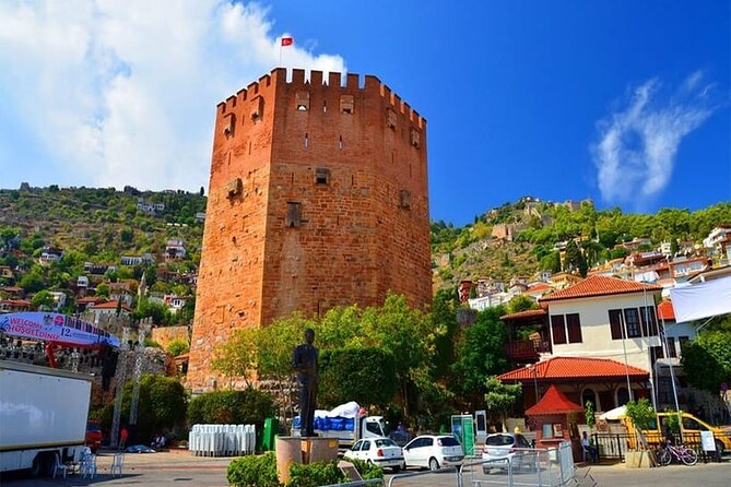 Alanya City by Bus with Boat Ride - Alanya Harbor Boat Ride: Castle views, Red Tower passes, and sea caves