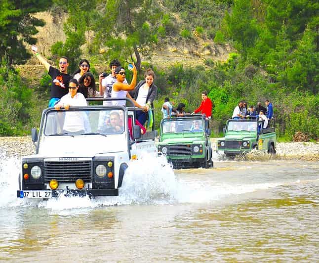 Alanya: Dim Cave and Dimçay River Adventure Tour - The jeep ride setup: open-top fun, real-world comfort