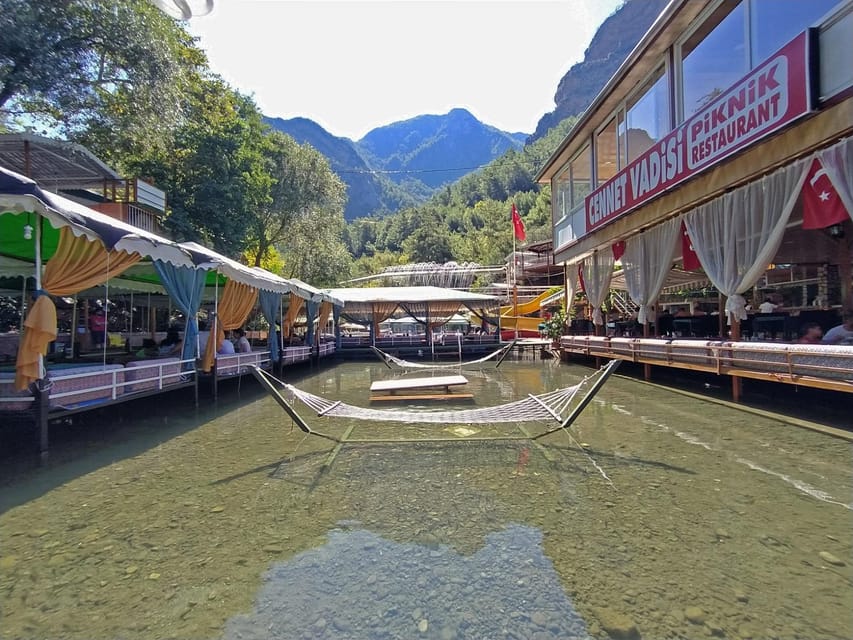 Alanya: Dimcay River Picnic & Swimming Escape With Lunch - The picnic area itself: shade, gazebos, and kid-friendly play