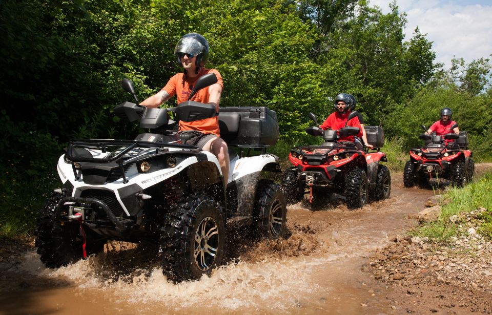 Alanya: Forest Quad-Bike Excursion with Hotel Pickup - The safety briefing: fast fun comes after control practice