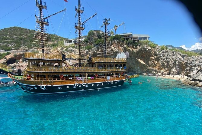 Alanya Grand Pirate Boat Tour with Lunch, Soft Drinks & Transfer - The Morning Cruise From Alanya LimanI: Views First, Then Action