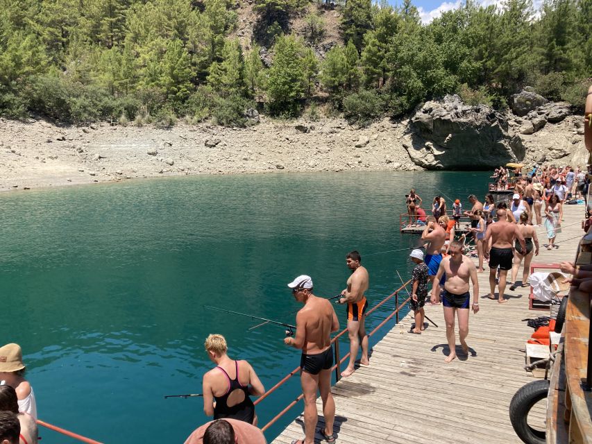 Alanya: Green Canyon Boat Trip With Lunch and Drinks - Fishing: included try-it-once fun (with realistic expectations)