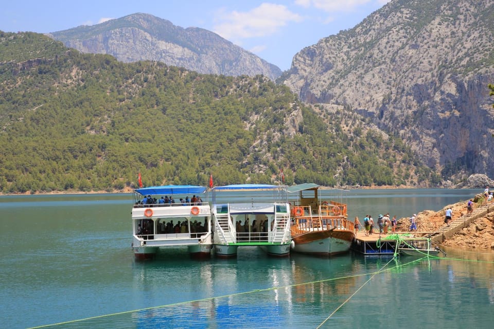 Alanya: Green Canyon Boat Trip with Lunch and Hotel Pickup - Lakeside Lunch Break: Included Meal, Real Rest, No Meal Hunting