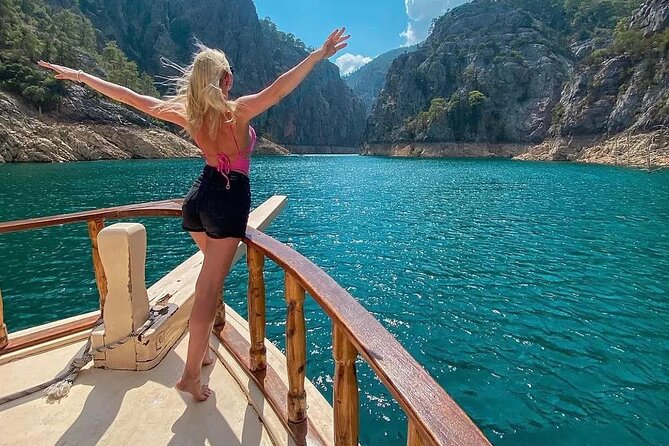 Alanya Green Canyon Boat Trip With Lunch & Unlimited Soft Drinks - Key things to know before you go