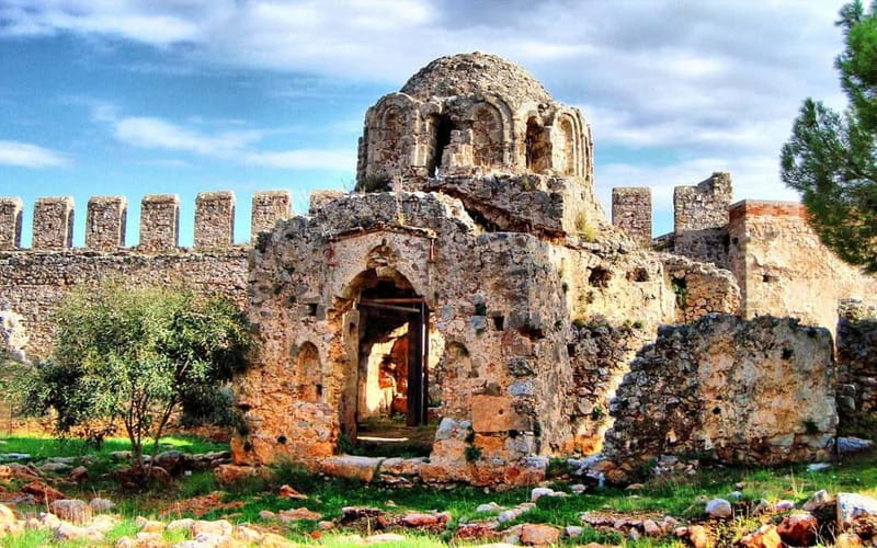Alanya: Half Day Cable Car, Cave, Terraces&Sunset at Castle - Alanya Castle terraces and Süleymaniye Mosque: use your free hour well