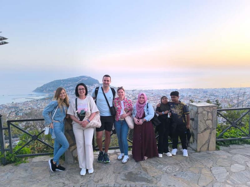 Alanya: Half Day Cable Car, Cave, Terraces&Sunset at Castle - Teras viewpoint and sunset: the payoff angle
