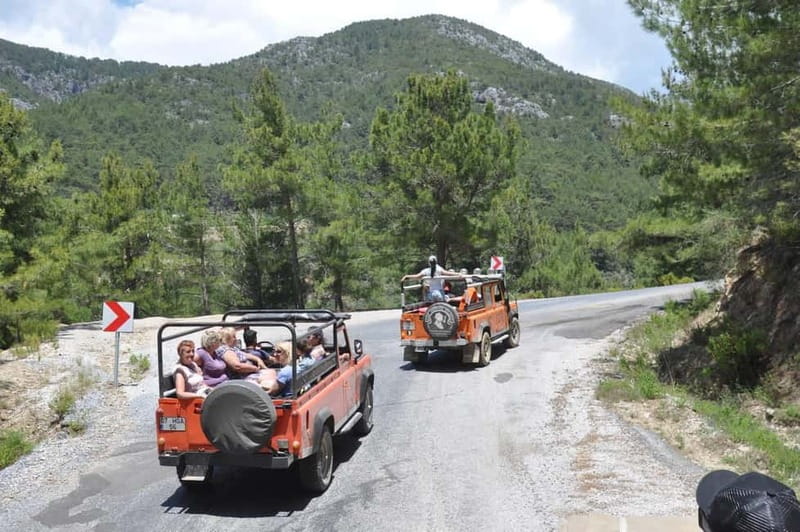 Alanya Jeep Safari: Dim Cave, River & Nature Adventure - Lunch during the safari: included meal, plus practical water planning