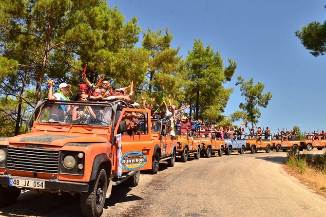Alanya Jeep Safari with Off-Road, Lunch & Roundtrip Transfer - The hidden waterfall swim stop: cool off, then dry off later