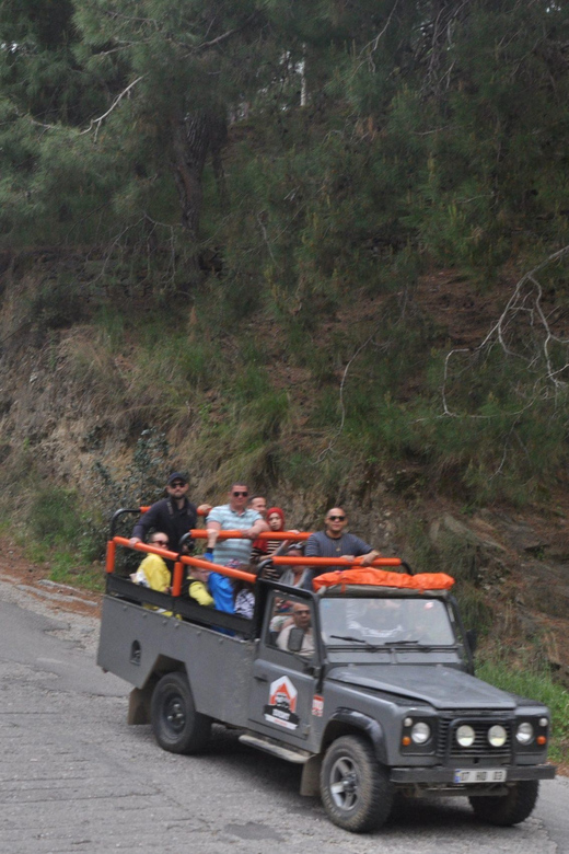 Alanya: Jeep Tour with Dim Cave, Waterfall with Dimcay Lunch - Pickup and off-road time: the thrill starts early