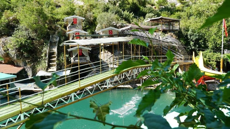 Alanya: Nature Adventure at Dim Cave & Dim River with Lunch - Oba Canyon waterfall: cooling wind and a high viewpoint over Alanya