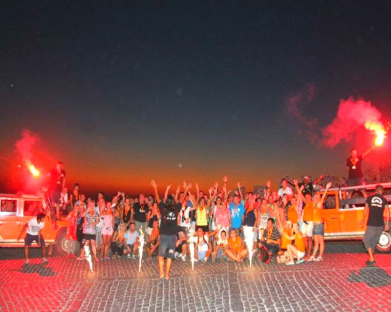 Alanya Night Safari Combo: Jeep Tour, Boat Cruise & Dinner - Alanya City Passing Stops and Cikcilli Panorama Fireworks