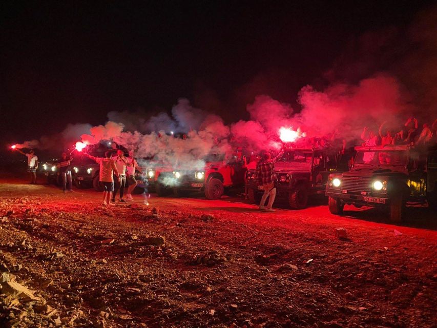 Alanya Night Safari Combo: Jeep Tour, Boat Cruise & Dinner - Dinner by the Dim River Area and the Belly Dance Performance Timing