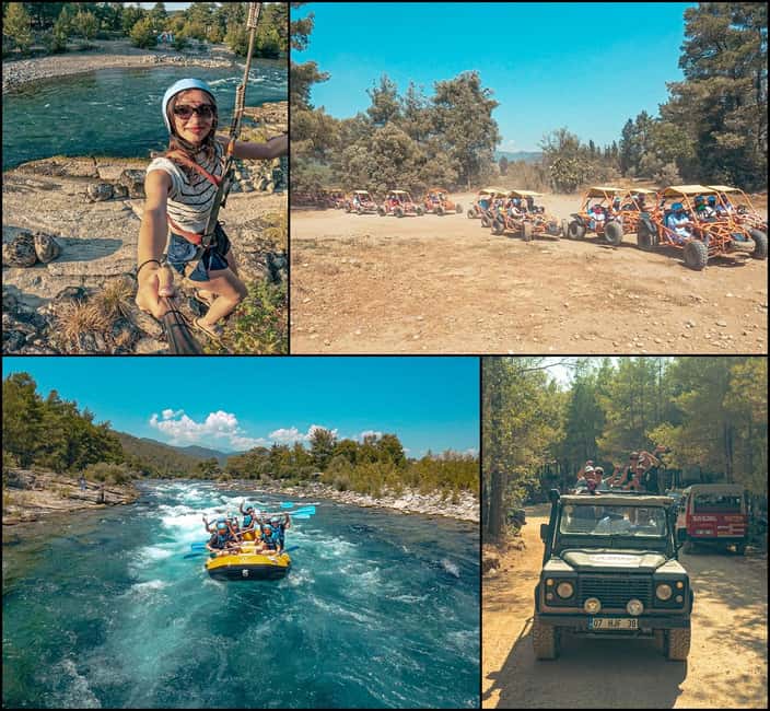 Alanya Outdoor Adventure: Rafting, Jeep & Quad w/Lunch - White-Water Rafting in the Taurus Mountains: What You’ll Actually Feel