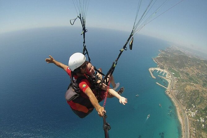 Alanya Paragliding and Cleopatra Beach from Antalya - Alanya paragliding from Alanya Castle: the view is the whole point