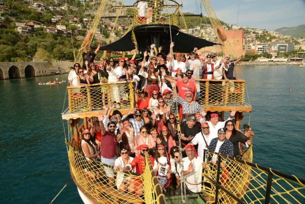 Alanya Pirate Boat: Lunch, Disco & Foam Party Included - Sunrise vs full-day: choose the right Alanya mood