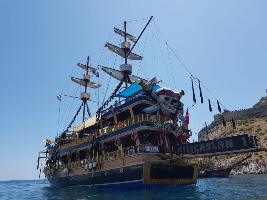 Alanya: Pirate Boat Tour w/ BBQ & Foam Party - Sailing Time Around Alanya: What the 6–7 Hours Feels Like