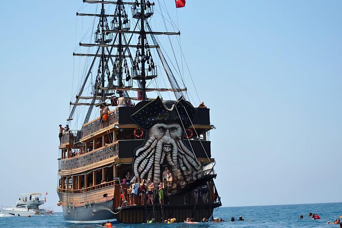 Alanya Pirate Boat Tour with Foam Party Soft Drinks & Transfer - Coastal Landmarks and Cave Route: The Part That Sets the Tone