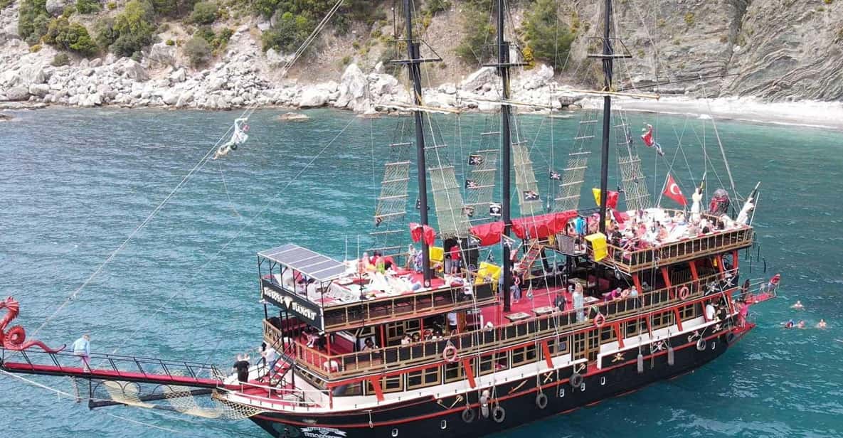 Alanya: Pirate Boat Trip with Optional Pick Up and Lunch - Quick hits you’ll care about
