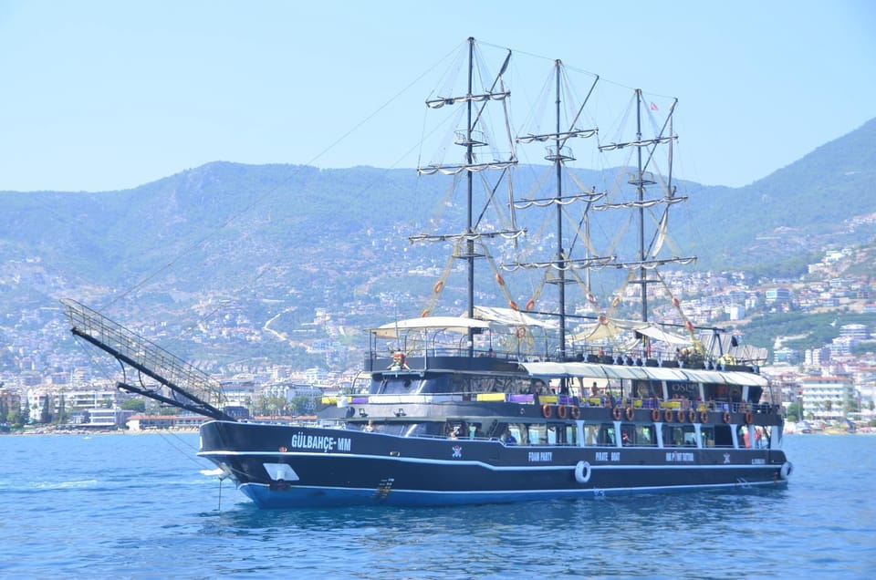 Alanya: Pirate Boat Trip with Optional Pick Up and Lunch - How the 5–7 hours are built: cruise time vs. transfer time
