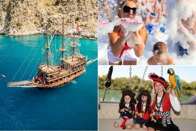 Alanya : Pirate Party Boat Trip w/ Transfer Lunch and Soft Drinks - Key Highlights You’ll Care About