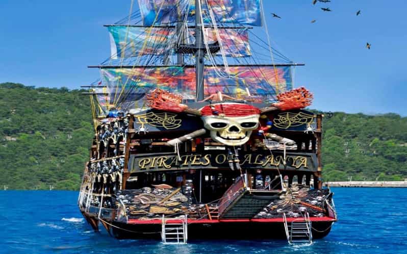 Alanya: Pirates of Alanya Boat Tour with Lunch and Drinks - On-Deck Shows, Foam Party, and the Fun of Organized Chaos