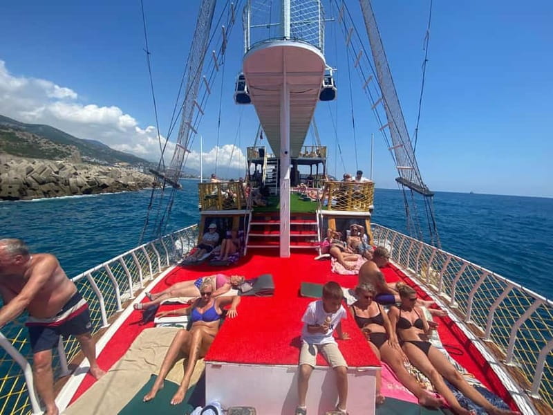 Alanya: Relaxing Boat Tour w/ Lunch, Without Foam Loud Music - Price and value: what you get for around $35