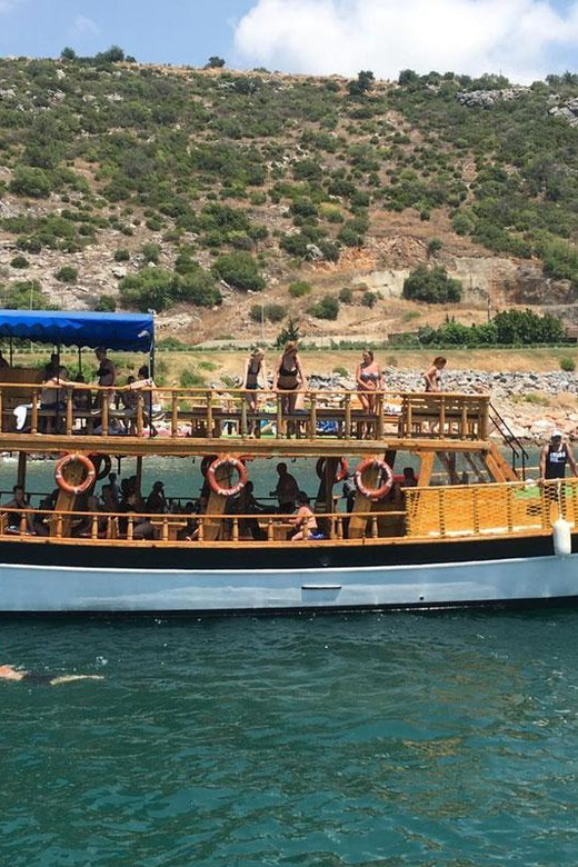 Alanya Relaxing Family Boat Tour Without Foam And Loud Music - On the water: swim coves, sunbeds, and the pace you’ll actually enjoy