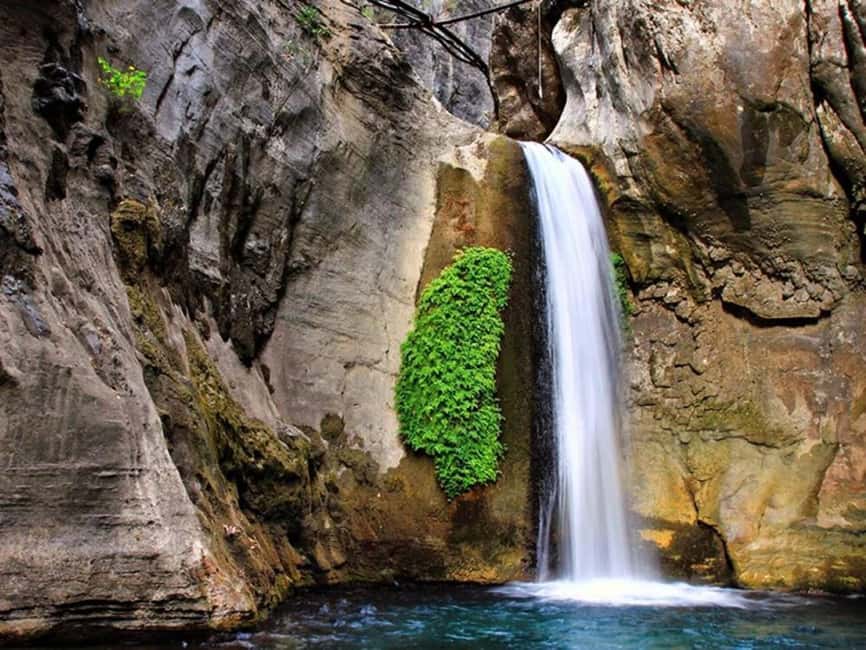 Alanya: Sapadere Canyon by Cabrio Bus w/ Cave & Lunch - Mahmutlar panorama and the early photo stop