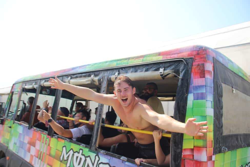 Alanya: Sapadere Canyon by Cabrio Bus w/ Cave & Lunch - The water battle between buses: how to enjoy it without regrets