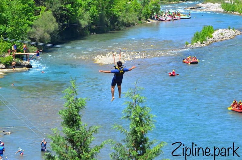 Alanya/Side/Antalya: Canyon Rafting, Buggy & Zipline Tour - Lunch by the river: what you eat after the wet work