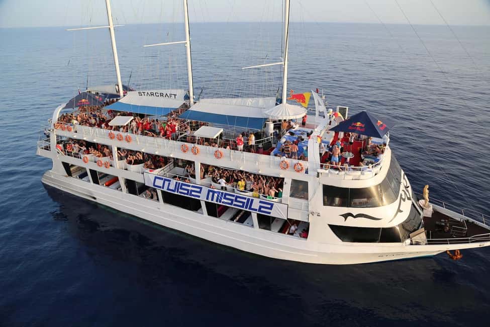 Alanya/Side: Starcraft Boat Trip w/ Unlimited Beer and Wine - Swim breaks at Cleopatra and Ulas: how to make the most of the water time