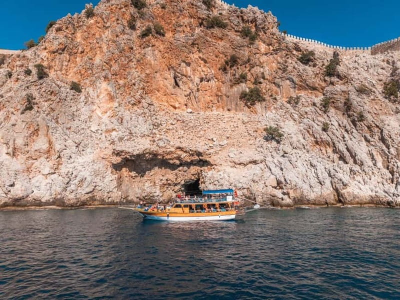 Alanya: Small-Group Boat Tour with Lunch and Soft Drinks - Alanya Castle Caves: Lovers’ Cave, Pirates, Devils, and Phosphorus