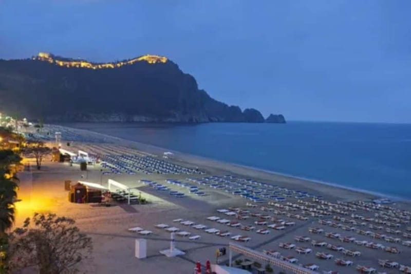 Alanya Sunset Pirate Boat: Music & Foam Party - Cruising Past Alanya Castle Walls, Sea Caves, And Cleopatra Beach