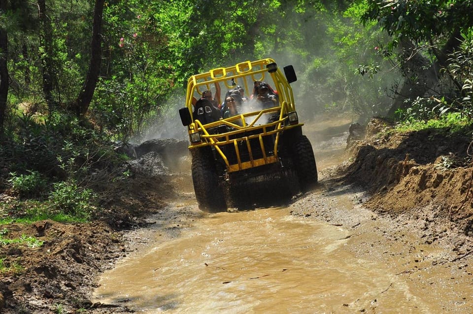 Alanya: Super Combo Quad, Buggy, Rafting & Zipline w/Lunch - Quad and Buggy Riding: Messy, Loud, and Often More Guided Than You Think