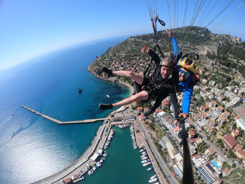 Alanya: Tandem Paragliding Over a Castle and the Sea - The 700m launch: what you’ll actually see during the flight