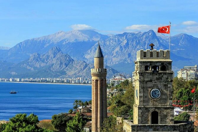 Alanya to Antalya City Tour with Cable Car and Waterfalls - Kaleici Old Town: Clock Tower, Hadrian Gate, and the Streets Between