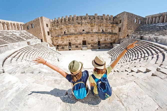 Alanya to Aspendos, Kursunlu Waterfalls and City of Side Tour - Kursunlu Waterfalls: One Hour, Small Ticket, Big Break